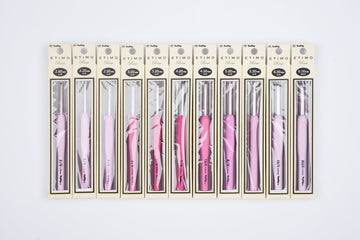 Tiny Rabbit Hole - Japan Tulip ETIMO Rose Crochet Hook with Cushion Grip in singapore chinatown studio